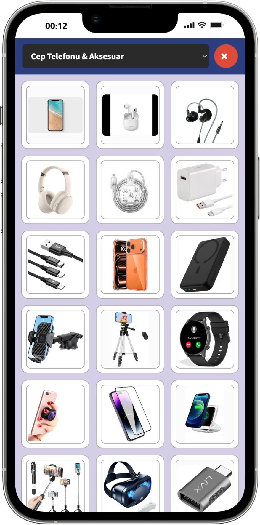 Kamera ile barkod okuma