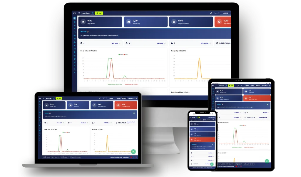 Barkodlu satış programı ekran görüntüsü