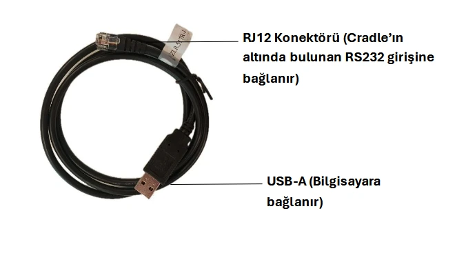 RJ12-USB Kablo